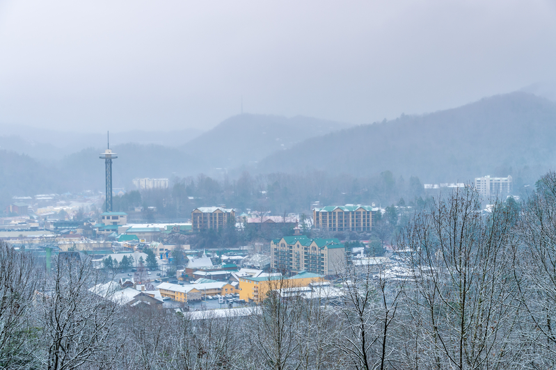 winter in gatlinburg